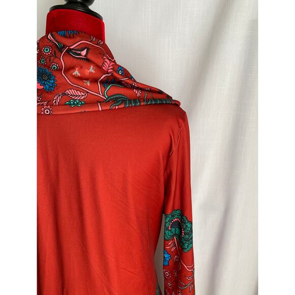 Women’s 2xl red tunic top extra large lily - Picture 10 of 11